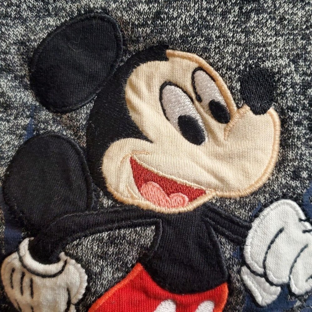 2019 Disney Parks Full Zip Hoodie Sweatshirt Embroidered Mickey Mouse Youth XL - Picture 6 of 16